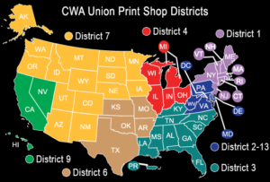 CWA Print Shop District Map